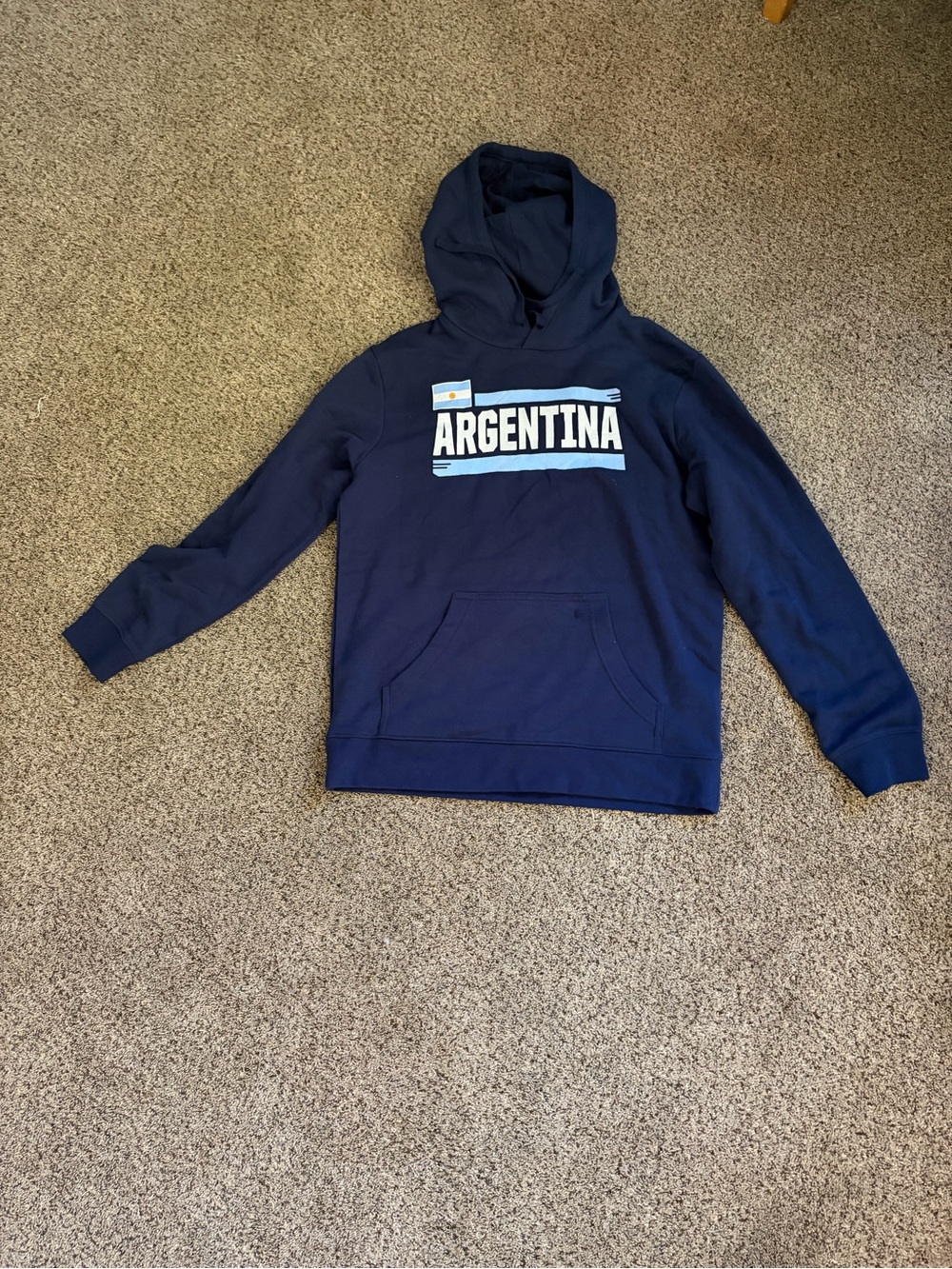 Fanatics Navy Argentina Pullover Hoodie
